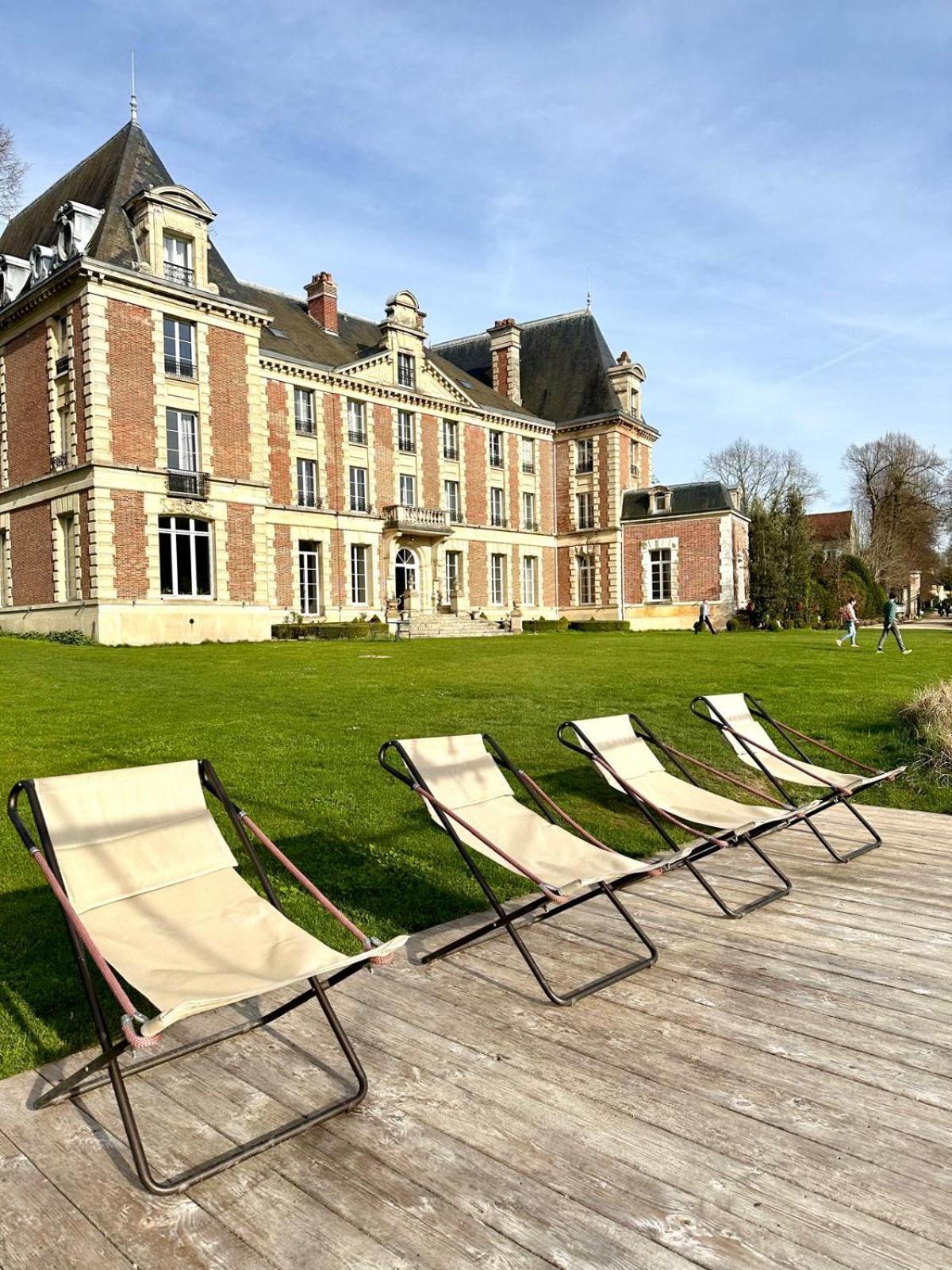 Château De La Bûcherie Saint-Cyr-en-Arthies Exterior foto